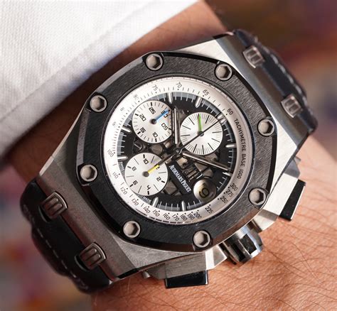 audemars piguet rubens barrichello marrone